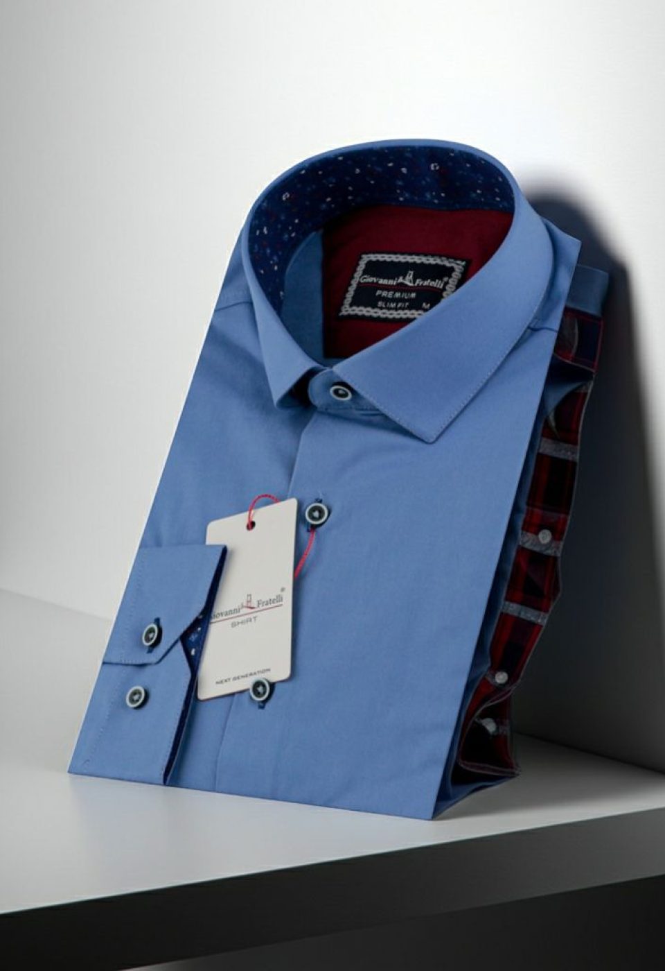 Slim Fit Uzun Kol Düz Renk Saten Erkek Gömlek 3GMK313024004 Slim Fit Uzun Kol Düz Renk Saten Erkek Gömlek 3GMK313024004
