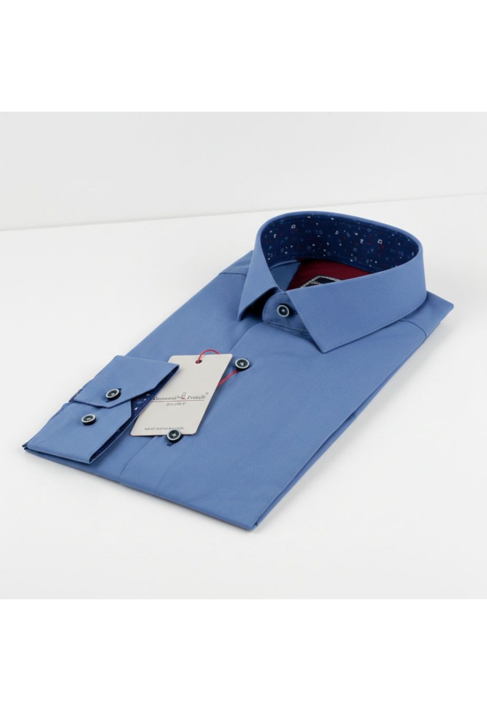3024 CR SATIN 004 Slim Fit Uzun Kol Düz Renk Saten Erkek Gömlek 3GMK313024004 - Giovanni Fratelli