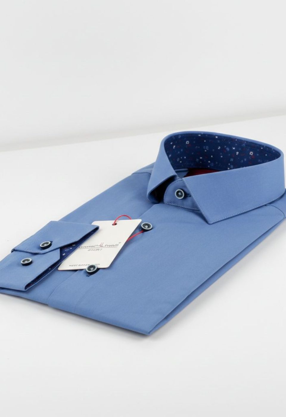 3024 CR SATIN 004 Slim Fit Uzun Kol Düz Renk Saten Erkek Gömlek 3GMK313024004 - Giovanni Fratelli