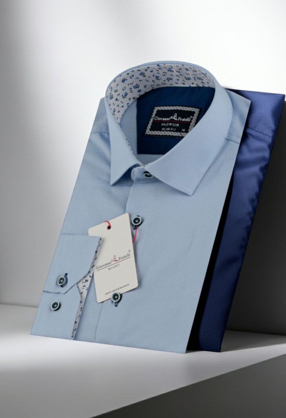 Slim Fit Uzun Kol Düz Renk Saten Erkek Gömlek 3GMK313024006