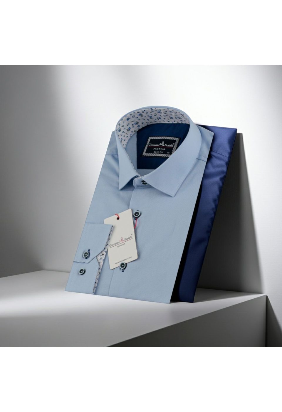3024 CR SATIN 006 Slim Fit Uzun Kol Düz Renk Saten Erkek Gömlek 3GMK313024006 - Giovanni Fratelli