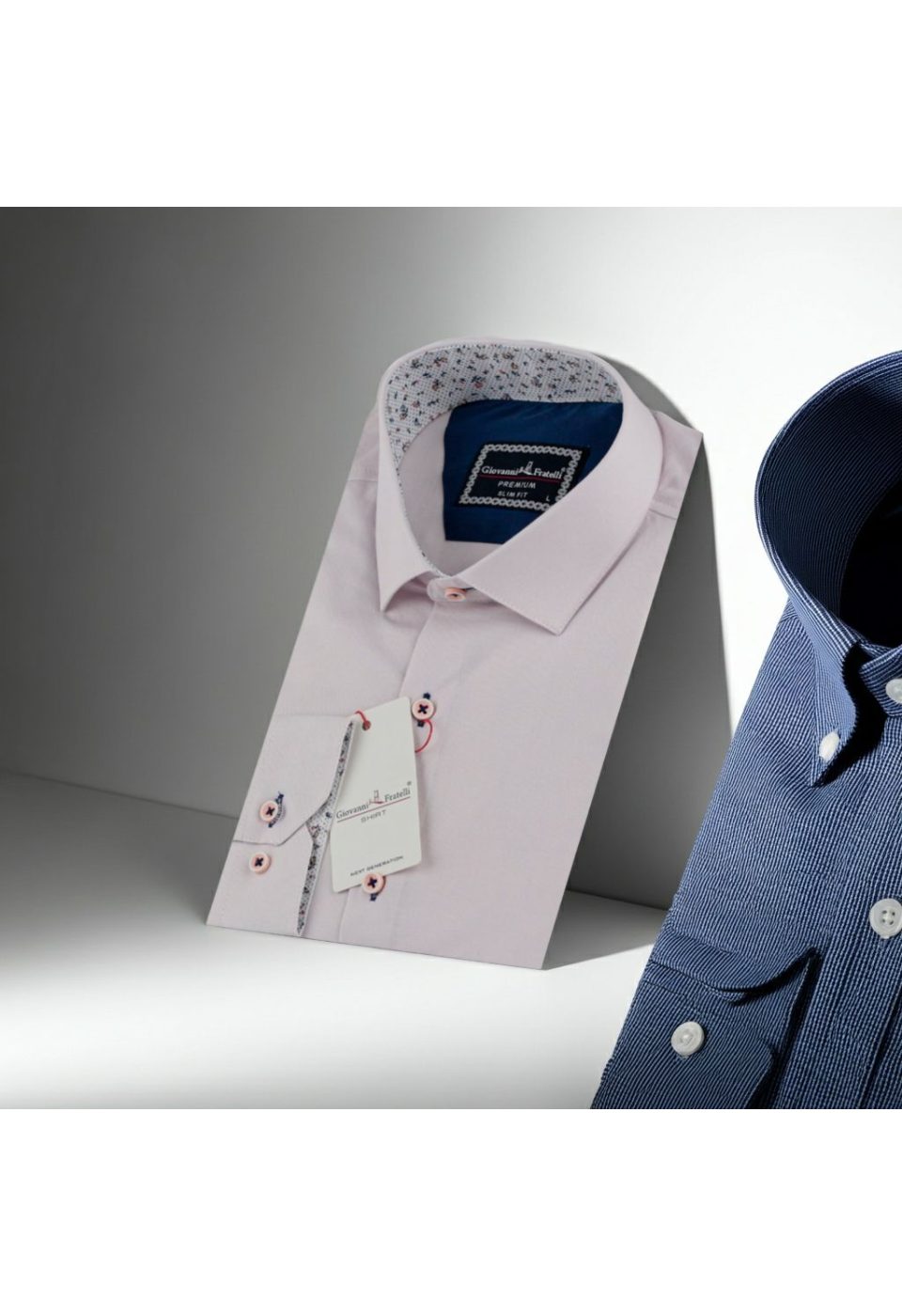 3024 CR SATIN 007 Slim Fit Uzun Kol Düz Renk Saten Erkek Gömlek 3GMK313024007 - Giovanni Fratelli