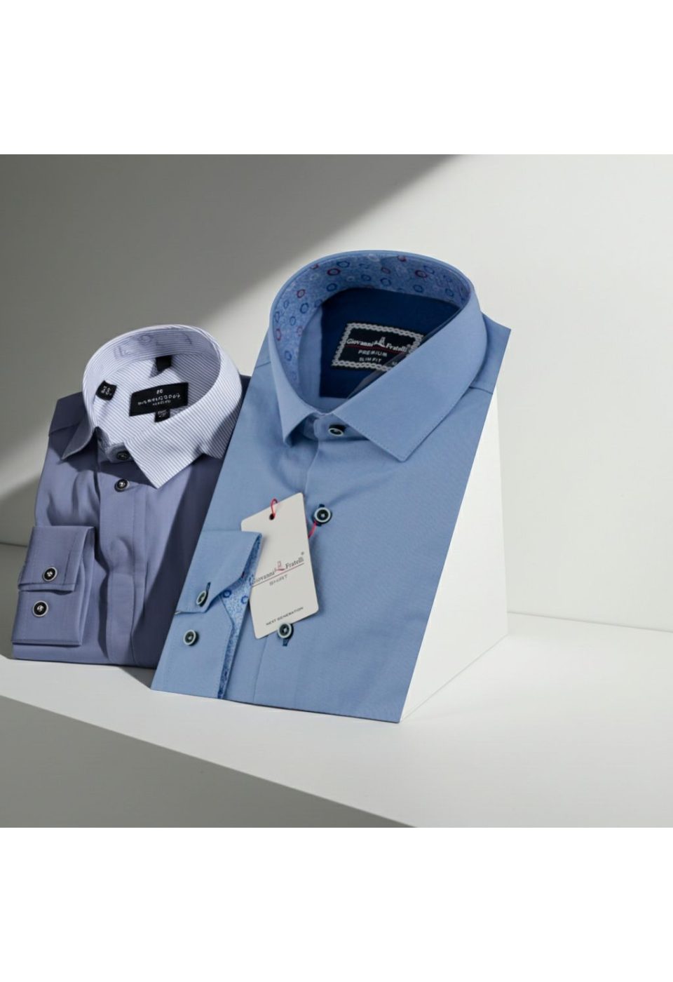 3024 CR SATIN 010 Slim Fit Uzun Kol Düz Renk Saten Erkek Gömlek 3GMK313024010 - Giovanni Fratelli