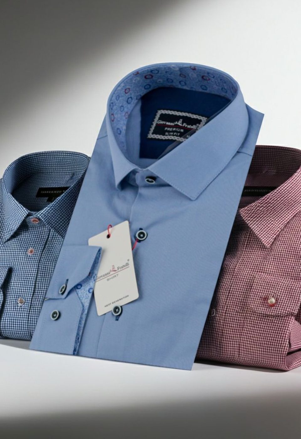 3024 CR SATIN 010 Slim Fit Uzun Kol Düz Renk Saten Erkek Gömlek 3GMK313024010 - Giovanni Fratelli