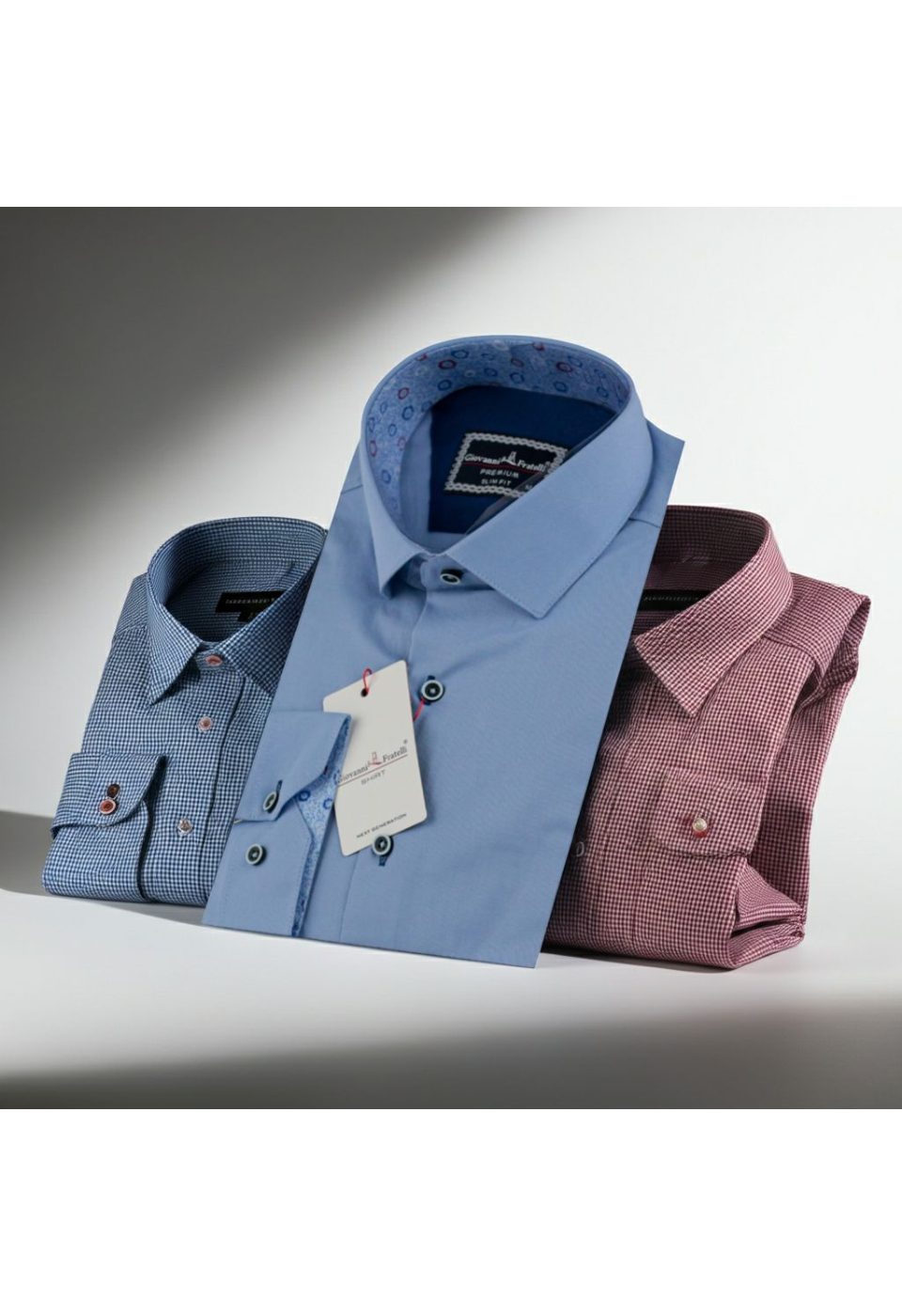 3024 CR SATIN 010 Slim Fit Uzun Kol Düz Renk Saten Erkek Gömlek 3GMK313024010 - Giovanni Fratelli