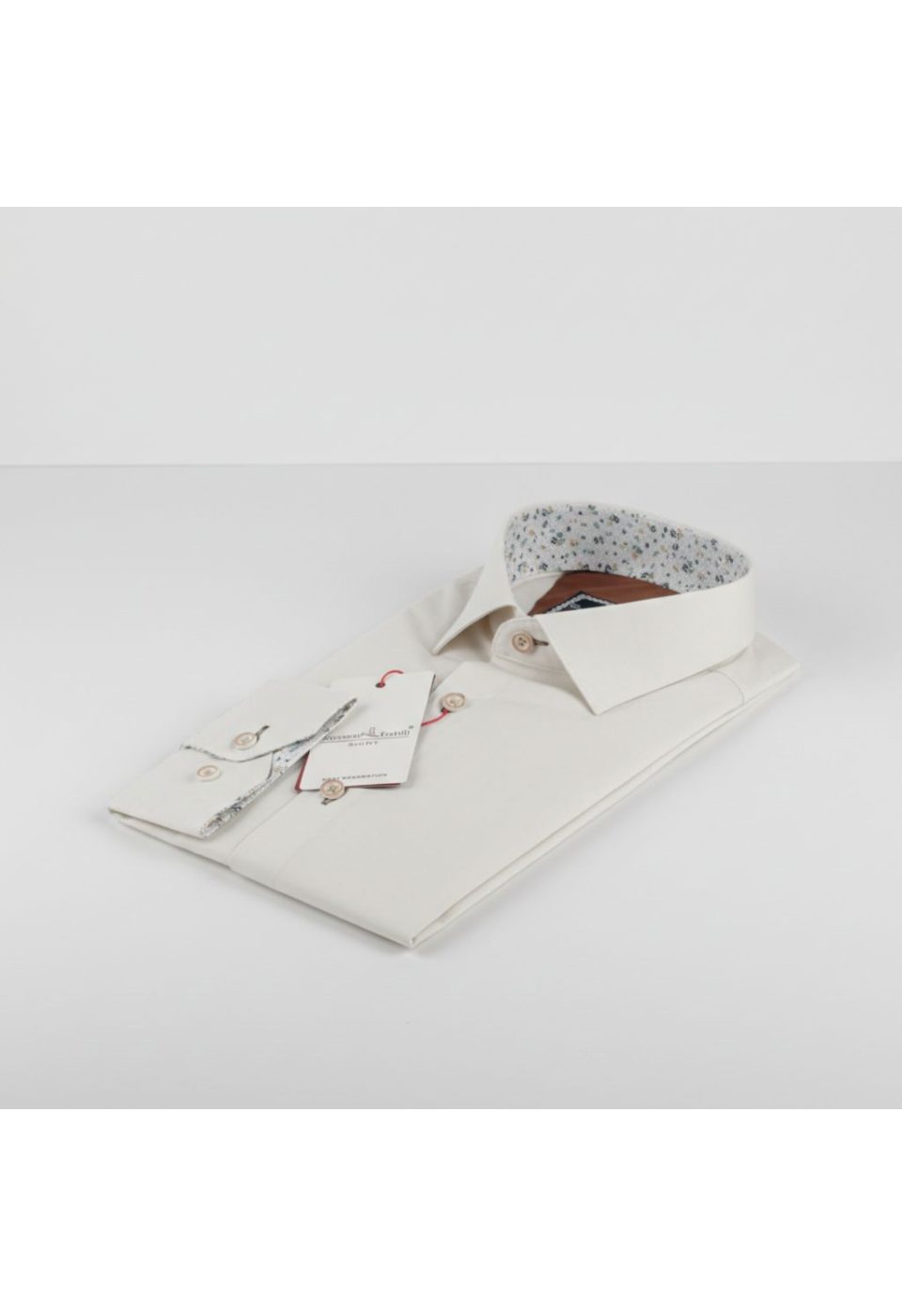 3024 CR SATIN 014 Slim Fit Uzun Kol Düz Renk Saten Erkek Gömlek 3GMK313024014 - Giovanni Fratelli