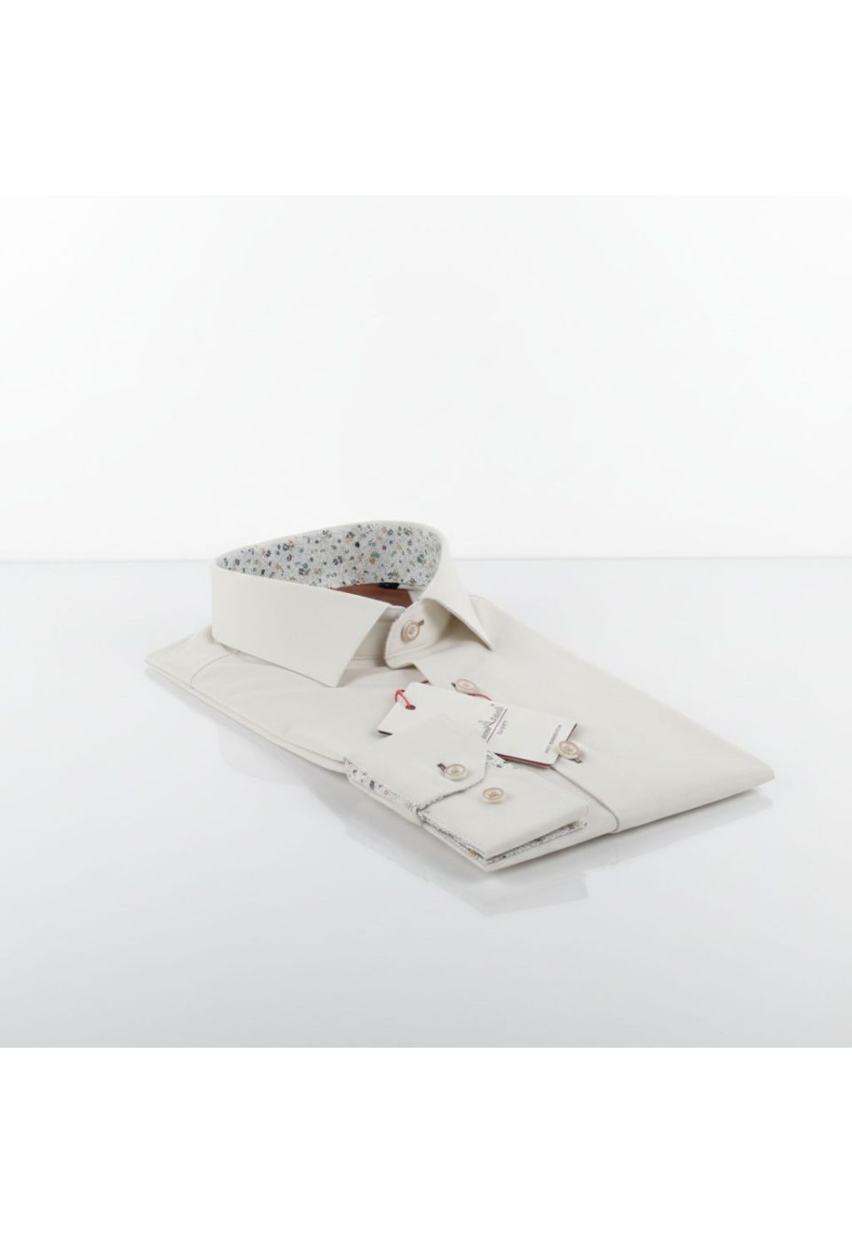 3024 CR SATIN 014 Slim Fit Uzun Kol Düz Renk Saten Erkek Gömlek 3GMK313024014 - Giovanni Fratelli