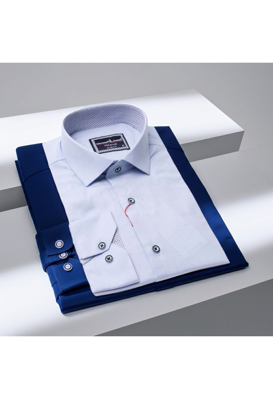 3024 CR SATIN 016 Slim Fit Uzun Kol Düz Renk Saten Erkek Gömlek 3GMK313024016 - Giovanni Fratelli