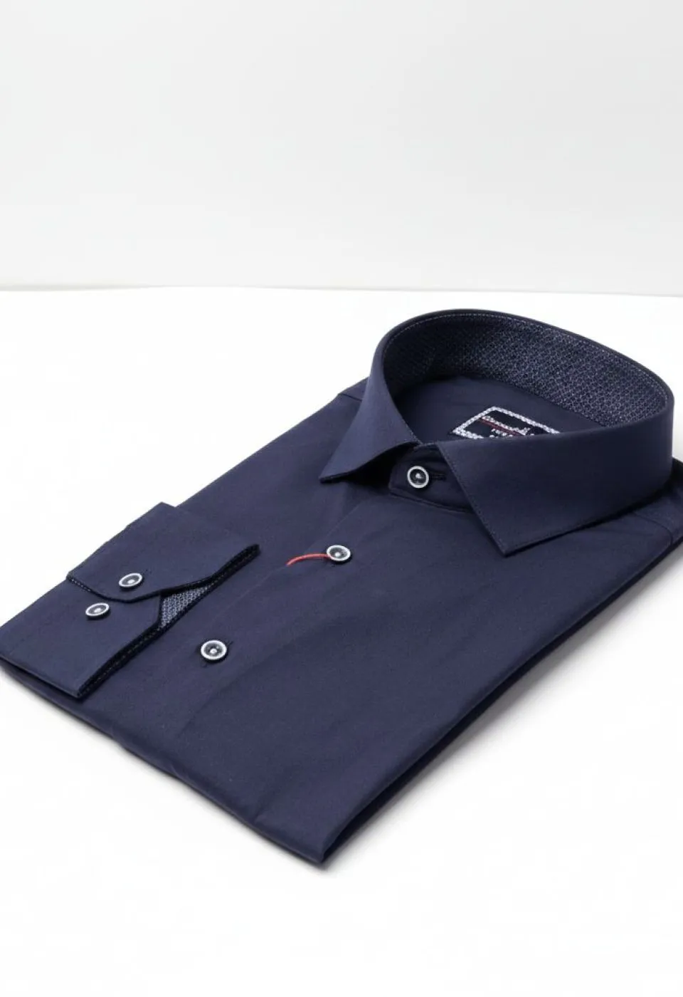 Slim Fit Uzun Kol Düz Renk Saten Erkek Gömlek 3GMK313024019 - Giovanni Fratelli