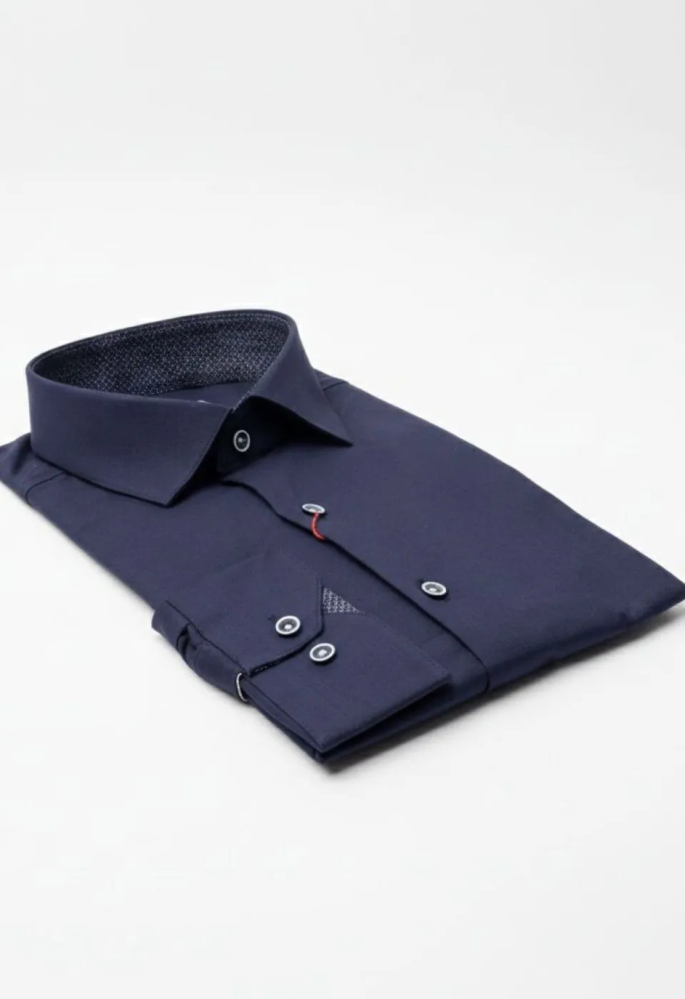 Slim Fit Uzun Kol Düz Renk Saten Erkek Gömlek 3GMK313024019 - Giovanni Fratelli