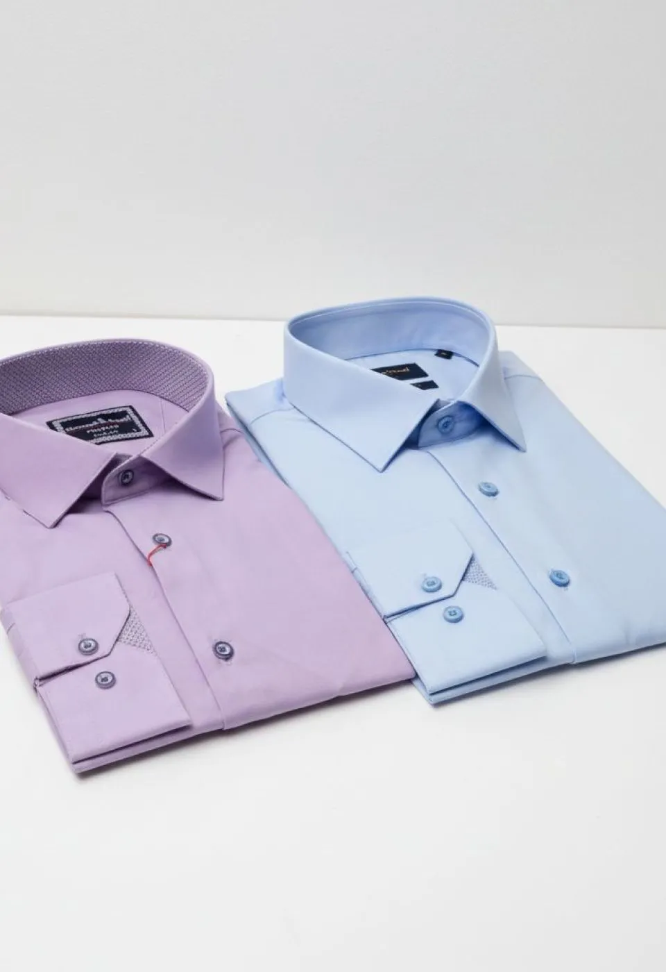 Slim Fit Uzun Kol Düz Renk Saten Erkek Gömlek 3GMK313024023 - Giovanni Fratelli