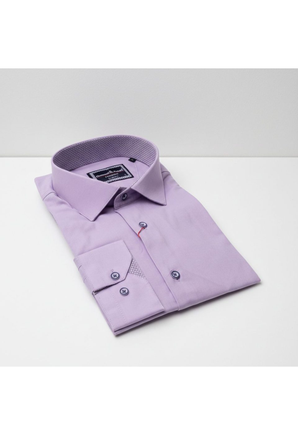 3024 CR SATIN 023 Slim Fit Uzun Kol Düz Renk Saten Erkek Gömlek 3GMK313024023 - Giovanni Fratelli