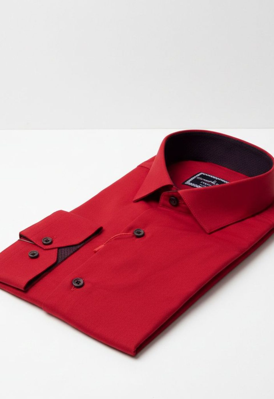 3024 CR SATIN 028 Slim Fit Uzun Kol Düz Renk Saten Erkek Gömlek 3GMK313024028 - Giovanni Fratelli