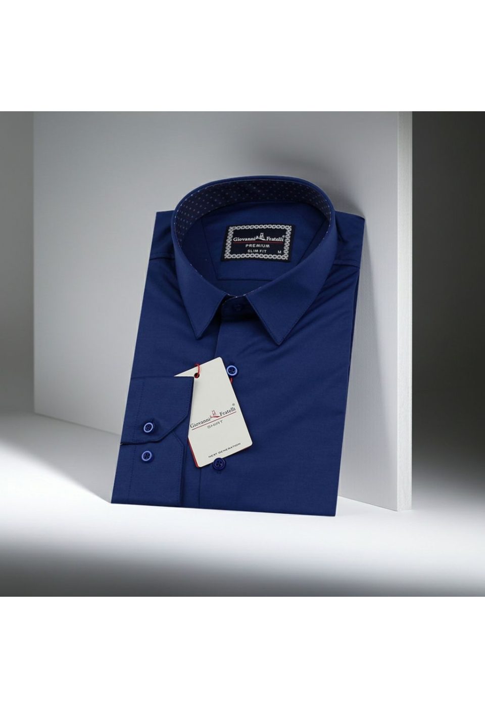3029 CR SATIN 004 Slim Fit Uzun Kol Düz Renk Saten Erkek Gömlek 3GMK313029004 - Giovanni Fratelli