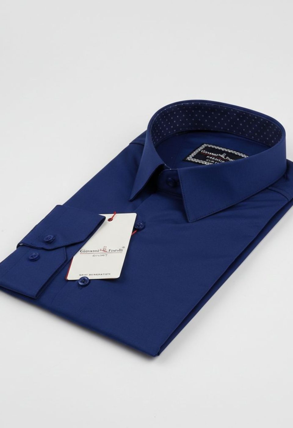 Slim Fit Uzun Kol Düz Renk Saten Erkek Gömlek 3GMK313029004