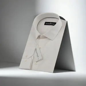 Slim Fit Uzun Kol Desenli Erkek Gömlek 0101 CR 005