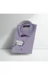 Slim Fit Kısa Kol Armürlü Jakar Erkek Gömlek 3GMK330123005
