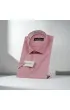 Slim Fit Kısa Kol Armürlü Jakar Erkek Gömlek 3GMK330123007