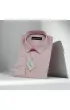 Slim Fit Uzun Kol Desenli Armürlü Jakar Erkek Gömlek 3GMK310125B12