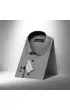 Slim Fit Uzun Kol Desenli Erkek Gömlek 3GMK320331023