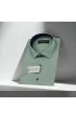 Slim Fit Kısa Kol Desenli Erkek Gömlek 3GMK310331002