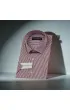 Slim Fit Kısa Kol Desenli Erkek Gömlek 3GMK310331059