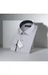 Slim Fit Uzun Kol Desenli Erkek Gömlek 3GMK310336008