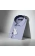 Slim Fit Uzun Kol Desenli Erkek Gömlek 3GMK310336011