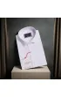 Slim Fit Kısa Kol Düz Renk Saten Erkek Gömlek 3GMK323030001
