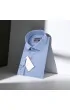 Slim Fit Uzun Kol Düz Renk Saten Erkek Gömlek 3GMK313030011