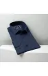 Slim Fit Uzun Kol Düz Renk Saten Erkek Gömlek 3GMK313030015
