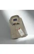 Slim Fit Uzun Kol Düz Renk Saten Erkek Gömlek 3GMK313030023