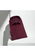 Slim Fit Uzun Kol Düz Renk Saten Erkek Gömlek 3GMK313031018