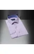 Slim Fit Uzun Kol Düz Renk Saten Erkek Gömlek 3GMK313032008