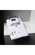Slim Fit Uzun Kol Düz Renk Saten Erkek Gömlek 3GMK313033003