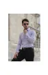 Slim Fit Uzun Kol Düz Renk Saten Erkek Gömlek 3GMK313033009