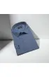 Slim Fit Uzun Kol Düz Renk Saten Erkek Gömlek 3GMK313033014