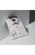 8 Drop Slim Fit Uzun Kol Düz Renk Saten Erkek Gömlek 3GMK313034002