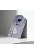 8 Drop Slim Fit Uzun Kol Düz Renk Saten Erkek Gömlek 3GMK313034016