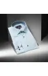 8 Drop Slim Fit Uzun Kol Düz Renk Saten Erkek Gömlek 3GMK313034026