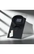 Büyük Beden Slim Fit Kısa Kol Düz Renk Erkek Gömlek 4GMK313036003