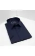 Büyük Beden Slim Fit Kısa Kol Düz Renk Erkek Gömlek 4GMK313036007