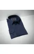 8 Drop Slim Fit Uzun Kol Düz Renk Saten Erkek Gömlek 3GMK313036005