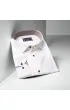 Büyük Beden Slim Fit Uzun Kol Düz Renk Saten Erkek Gömlek 4GMK313037014
