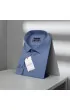 Büyük Beden Slim Fit Uzun Kol Düz Renk Saten Erkek Gömlek 4GMK313039005