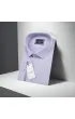 Büyük Beden Slim Fit Uzun Kol Düz Renk Saten Erkek Gömlek 4GMK313039007