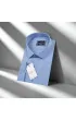 Büyük Beden Slim Fit Uzun Kol Düz Renk Saten Erkek Gömlek 4GMK313039009