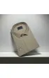 Büyük Beden Slim Fit Uzun Kol Düz Renk Saten Erkek Gömlek 4GMK313039015