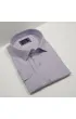 Büyük Beden Slim Fit Uzun Kol Düz Renk Saten Erkek Gömlek 4GMK313039022