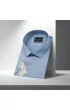 Büyük Beden Slim Fit Kısa Kol Düz Renk Erkek Gömlek 4GMK313049003